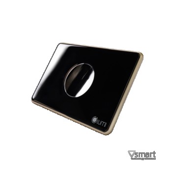 Công tắc cảm ứng kính lõm Lumi tràn viền Champagne