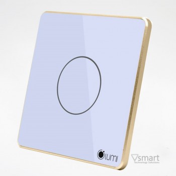 Công tắc cảm ứng kính phẳng Lumi 01 nút