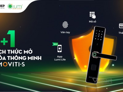 Khoá thông minh INNOVITI-S tích hợp hệ sinh thái Nhà thông minh Lumi
