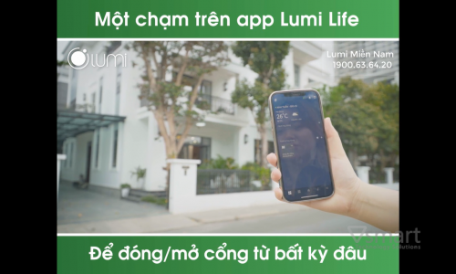 [Video] Cổng thông minh - Giải pháp nhà thông minh Lumi